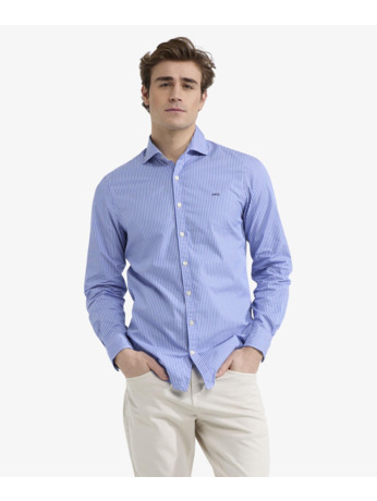 Stripe Shirt 100% Cotton Heren