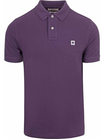 King Essentials The Rene Poloshirt Paars