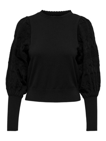 ONLMELITA L/S O-NECK PULLOVER KNT