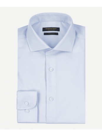 Twill Regular Fit Cutaway Shirt