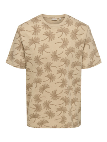 ONSMALDINI AOP REG. SS AOP TEE
