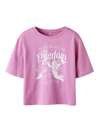 Normale pasvorm ronde hals korte mouwen (K/M) Meisjes