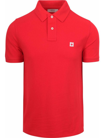 King Essentials The Rene Poloshirt Rood