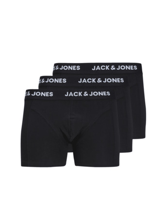 JACANTHONY TRUNKS 3 PACK BLACK