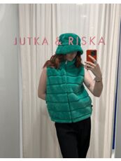 Faux fur bodywarmer I