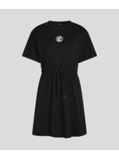 ATHLEISURE T-DRESS WITH CORD
