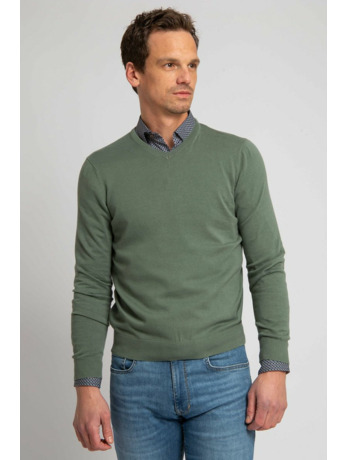 Suitable Respect Vinir Pullover Mid Groen