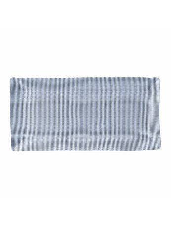 Pacific Serving Tray 39.5cm 15.5in Blue Dots