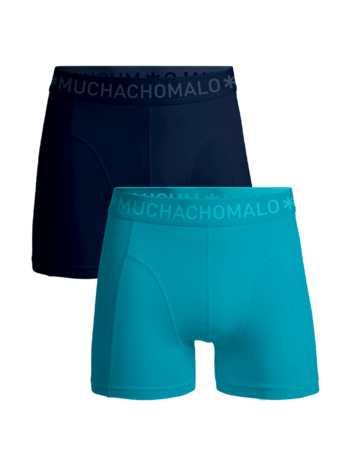 Heren 2-Pack Boxershorts Effen