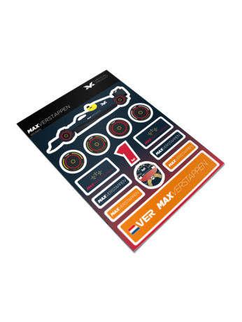 Stickervel - Max Verstappen