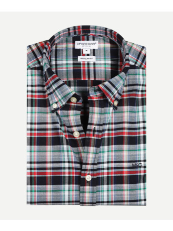 Summer Check Shirt 100% Cotton Heren
