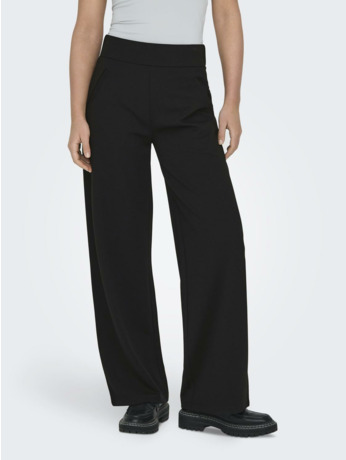 Wide Leg Fit Broek met hoge taille en wijde pijpen