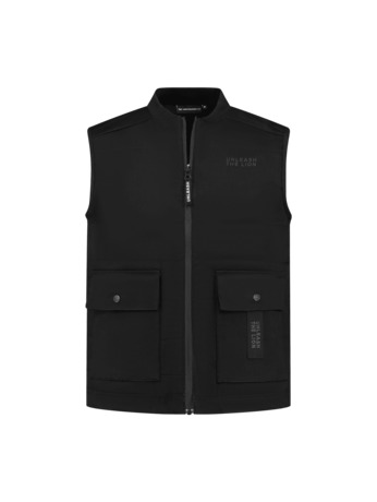 Unleash The Lion - Bodywarmer - Zwart