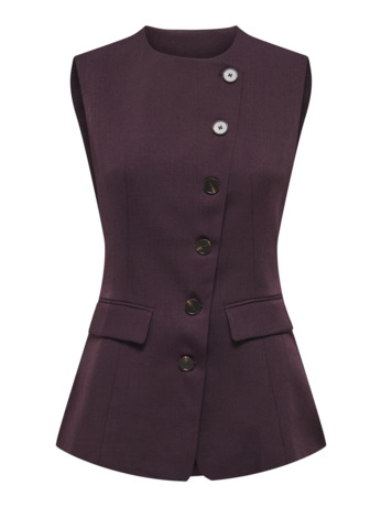 STUNOLI ASYM LONG VEST WVN