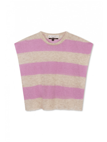 tee thin knit stripes
