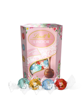 LINDOR Zomermix chocolade bonbons 200g