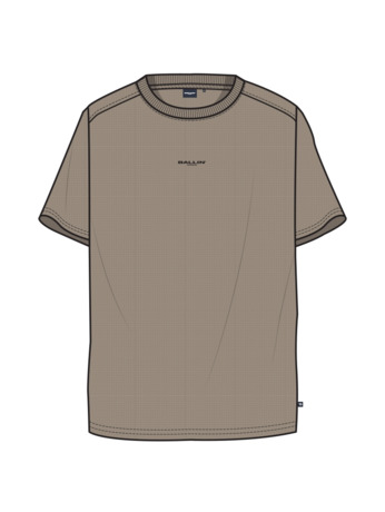 Junior Wafel Borduur T-shirt 100% Katoen