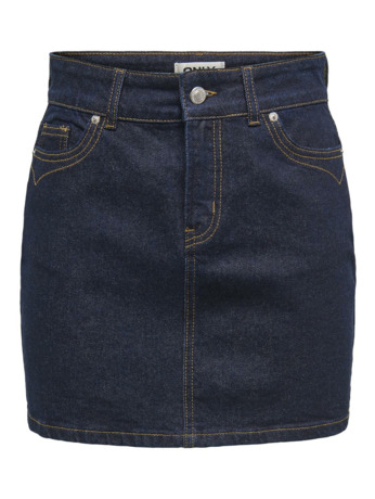 ONLJUICY HW WESTERN SHORT SKIRT DNM MAE