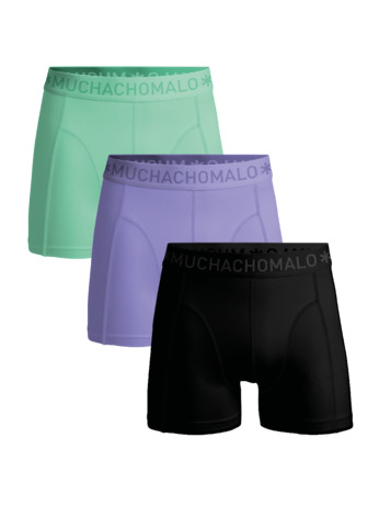 Heren 3-Pack Boxershorts Effen