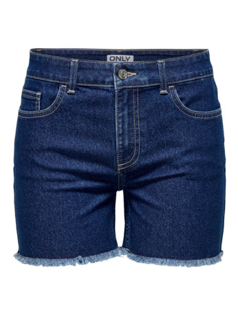 ONLJOSIE MID WAIST RW SHORTS DNM BO