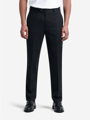 No Label Heren Wasbare Flanellen Wol Overhemd Blauw Toronto