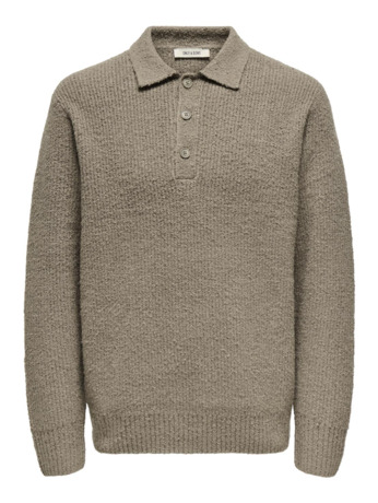 Polo met korte mouwen met relaxte pasvorm Heren