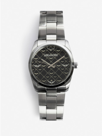 ZADIG MONOGRAM WATCH 36 BLACK