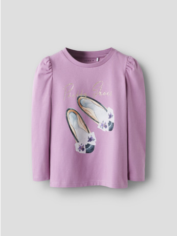 Normale pasvorm ronde hals lange mouwen (L/S) Meisjes