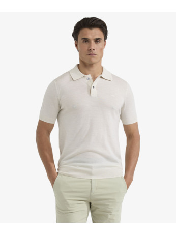 Fine Merino Polo 100% Merino Wool Heren