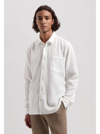 Dstrezzed Heren Double Weave Overhemd Axton Shirt