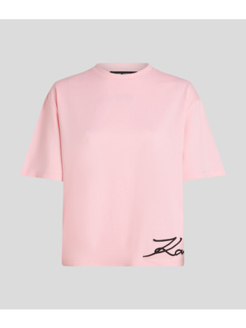 SIGNATURE EMB EDGE T-SHIRT
