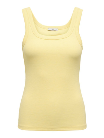Regular Fit U-Neck Sleeveless (S/L) Regular Fit Basic Top met Stijlvolle U-Hals
