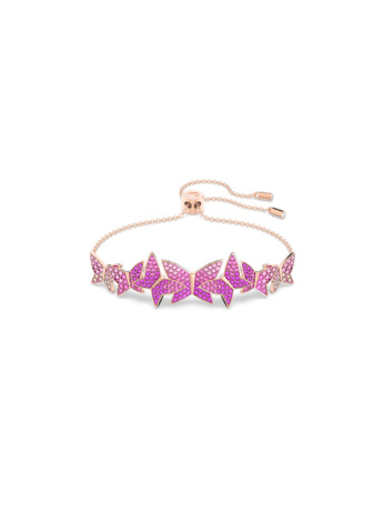 Idyllia Lilia Soft Bangle Rose Gold shiny Multi Light