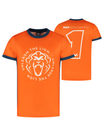 Sportshirt - Oranje - Unleash The Lion