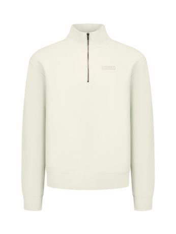 Box Logo Half-zip Sweater 100% Katoen Mannen