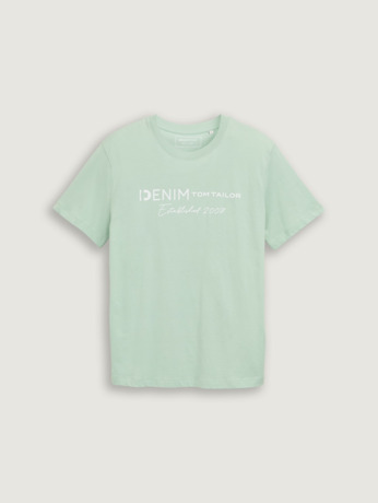 T-shirt met logo-opdruk