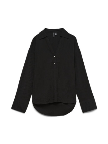 Loose Fit Shirt Collar Long Sleeves (L/S)