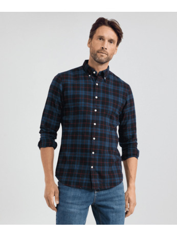 Flannel Twill Tartan Shirt