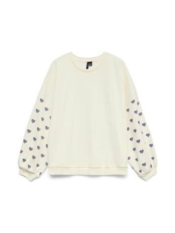 VMHANNA LS O-NECK OVERSIZE SWEAT BO