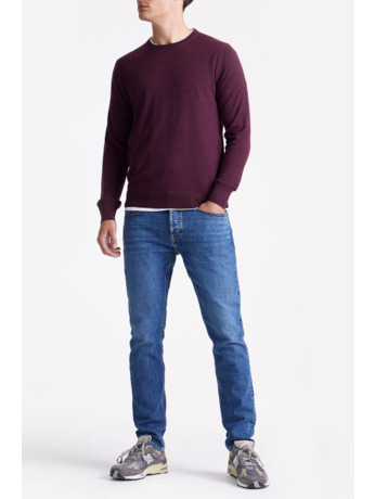 King Essentials The John Pullover Merino Burgundy