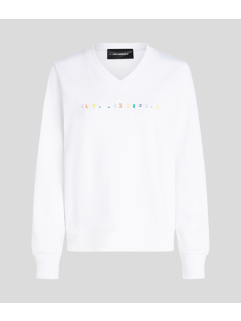 SUMMER LOGO V-NECK SWEATSHIRT
