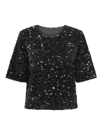Regular Fit O-Neck 2/4 Sleeves (2/4) Regular fit blouse voor speciale gelegenheden met 2/4 mouwen