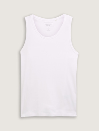 Tanktop met structuurtextuur