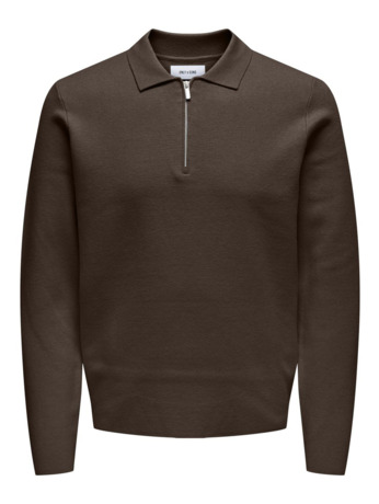 Polo met lange mouwen (L/S) met normale pasvorm Heren