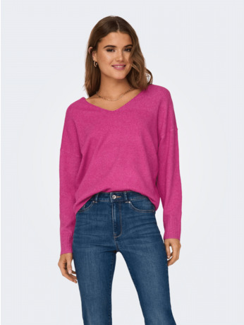 ONLRICA LIFE L/S V-NECK PULLO KNT N