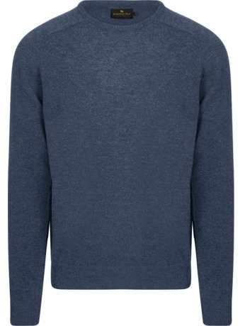 Steppin' Out Trui Lamswol Mid Blauw