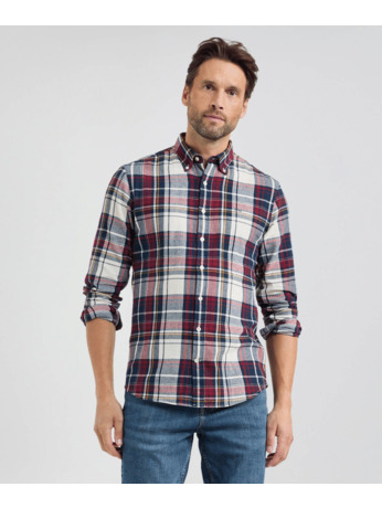 Herringbone Y/D Check Shirt