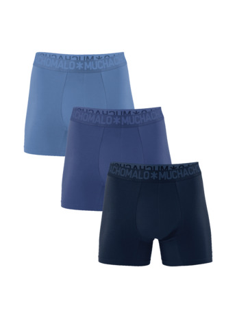 Heren 3-Pack Bamboe Boxershorts Effen