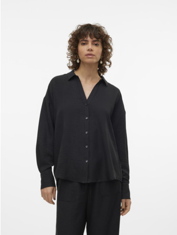 Loose Fit Shirt Collar Long Sleeves (L/S)