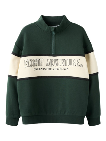 Ruimvallende hoge hals lange mouwen (L/M) Jongens